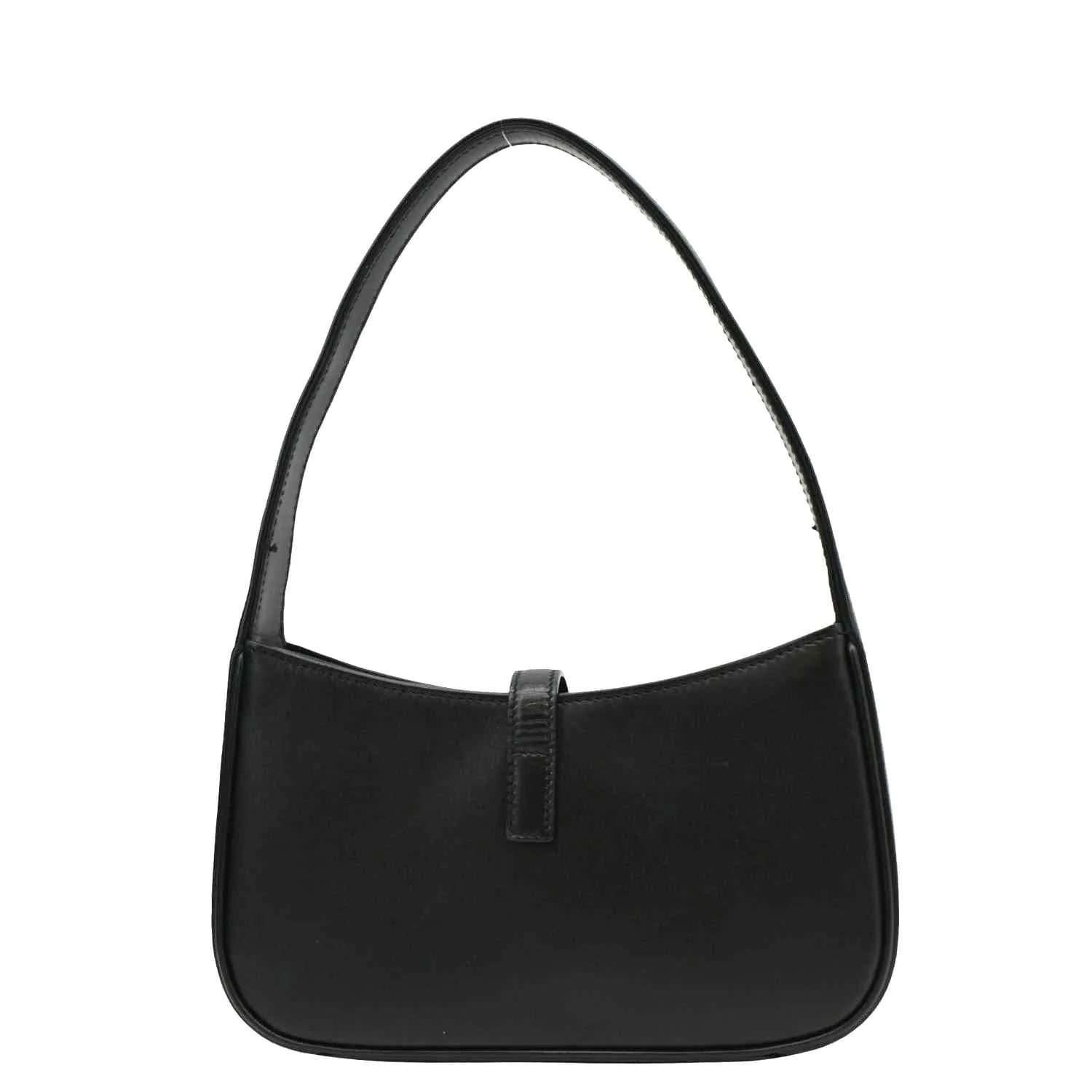 YVES SAINT LAURENT Le 5 A 7 Mini Leather Shoulder Bag Black