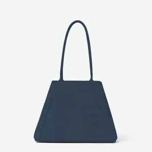 Yvonne Convertible Cork Tote - Midnight Blue